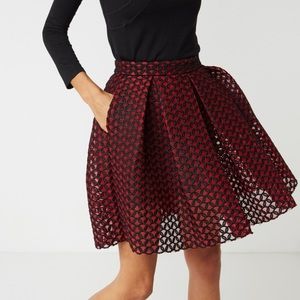 MAJE Juliette Mesh Skirt size 1 XS
